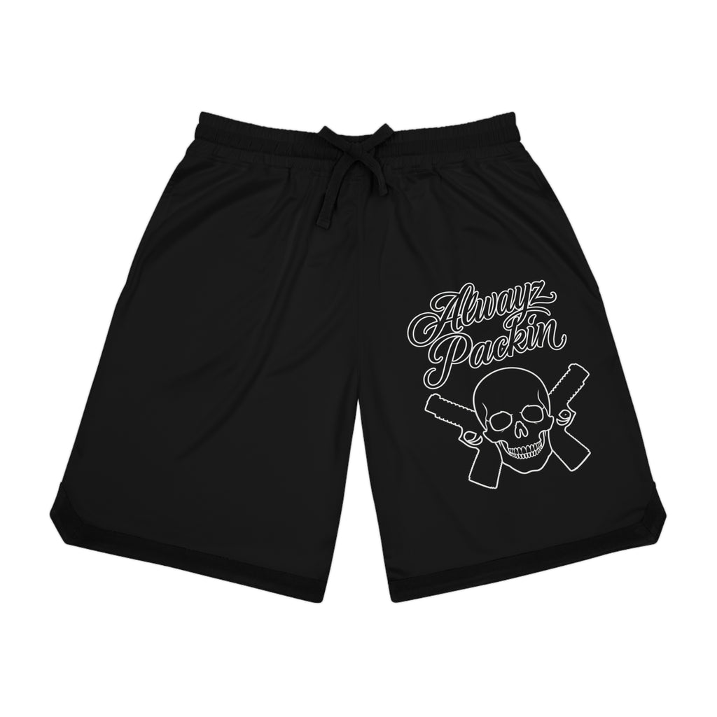 Alwayz Packin Basketball Rib Shorts (AOP)