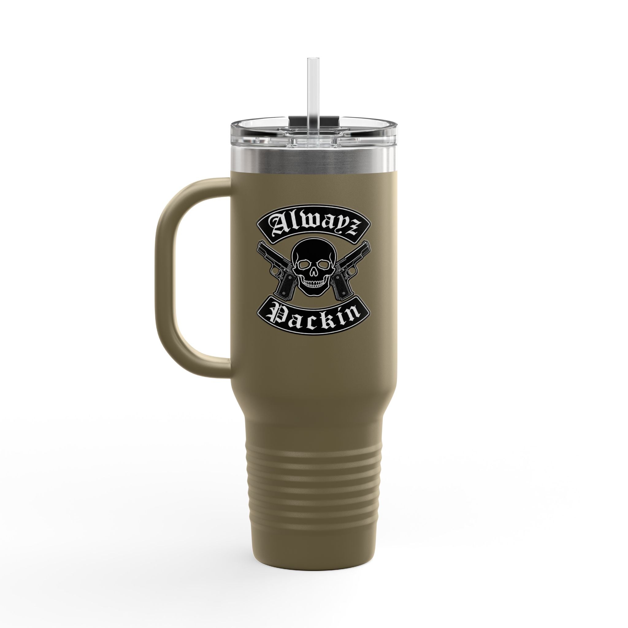 Alwayz Packin Insulated Travel Mug, 40oz