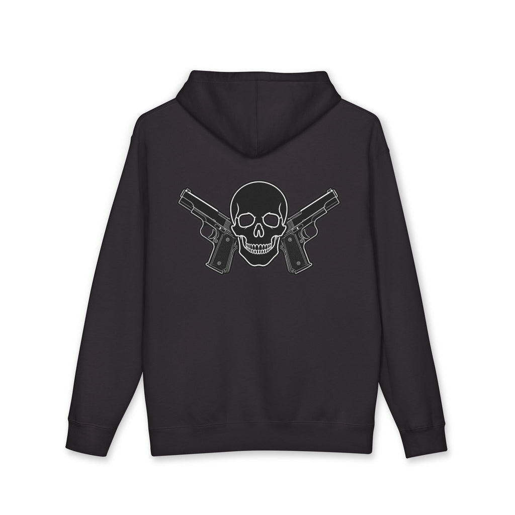 Alwayz Packin Front/ Skull and Guns Back