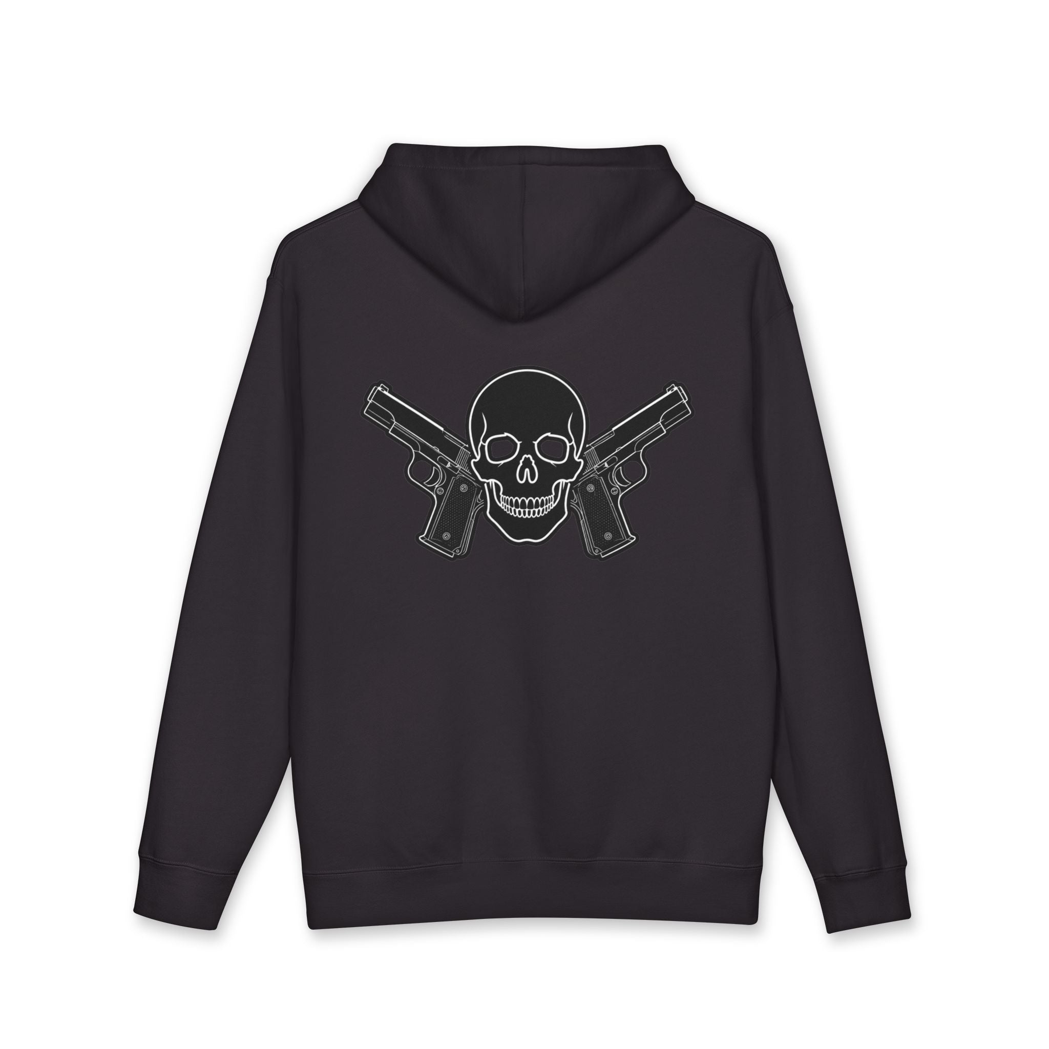 Alwayz Packin Front/ Skull and Guns Back
