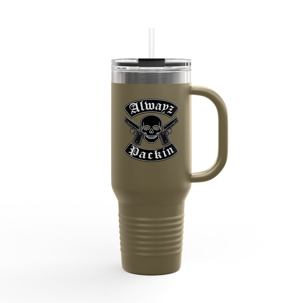 Alwayz Packin Insulated Travel Mug, 40oz