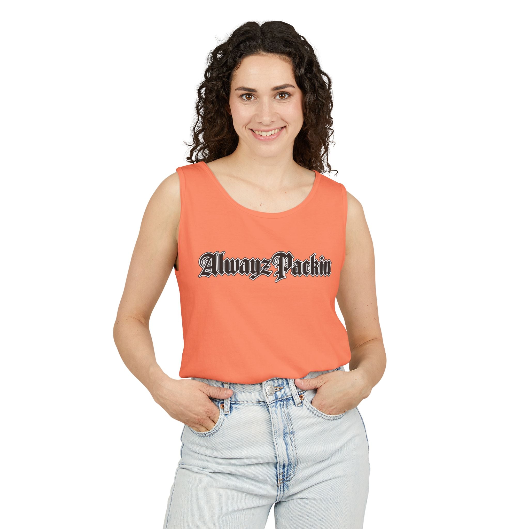Alwayz Packin Front/ Skull Rocker Back