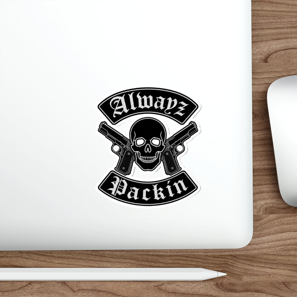 Alwayz Packin Sticker Variant