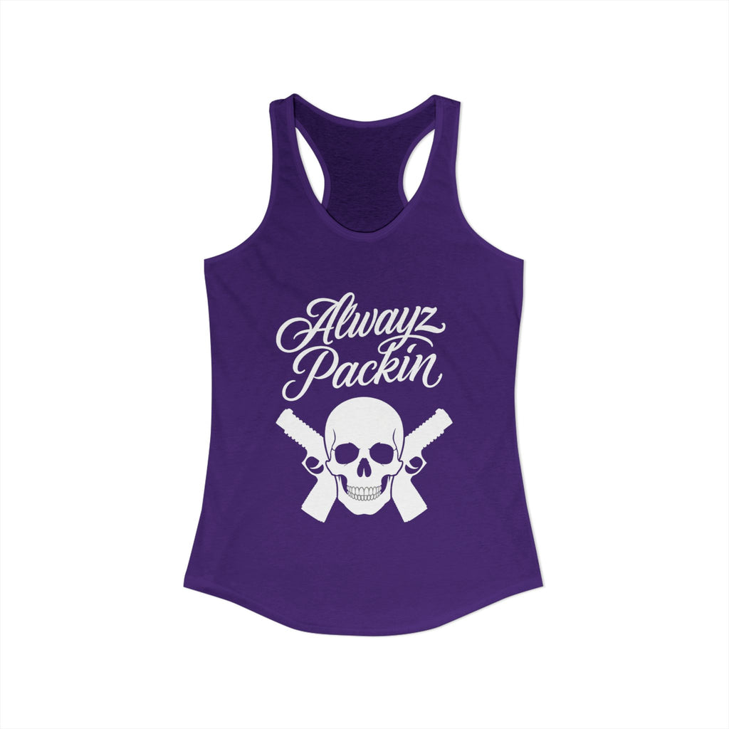 Alwayz Packin Racerback Tank