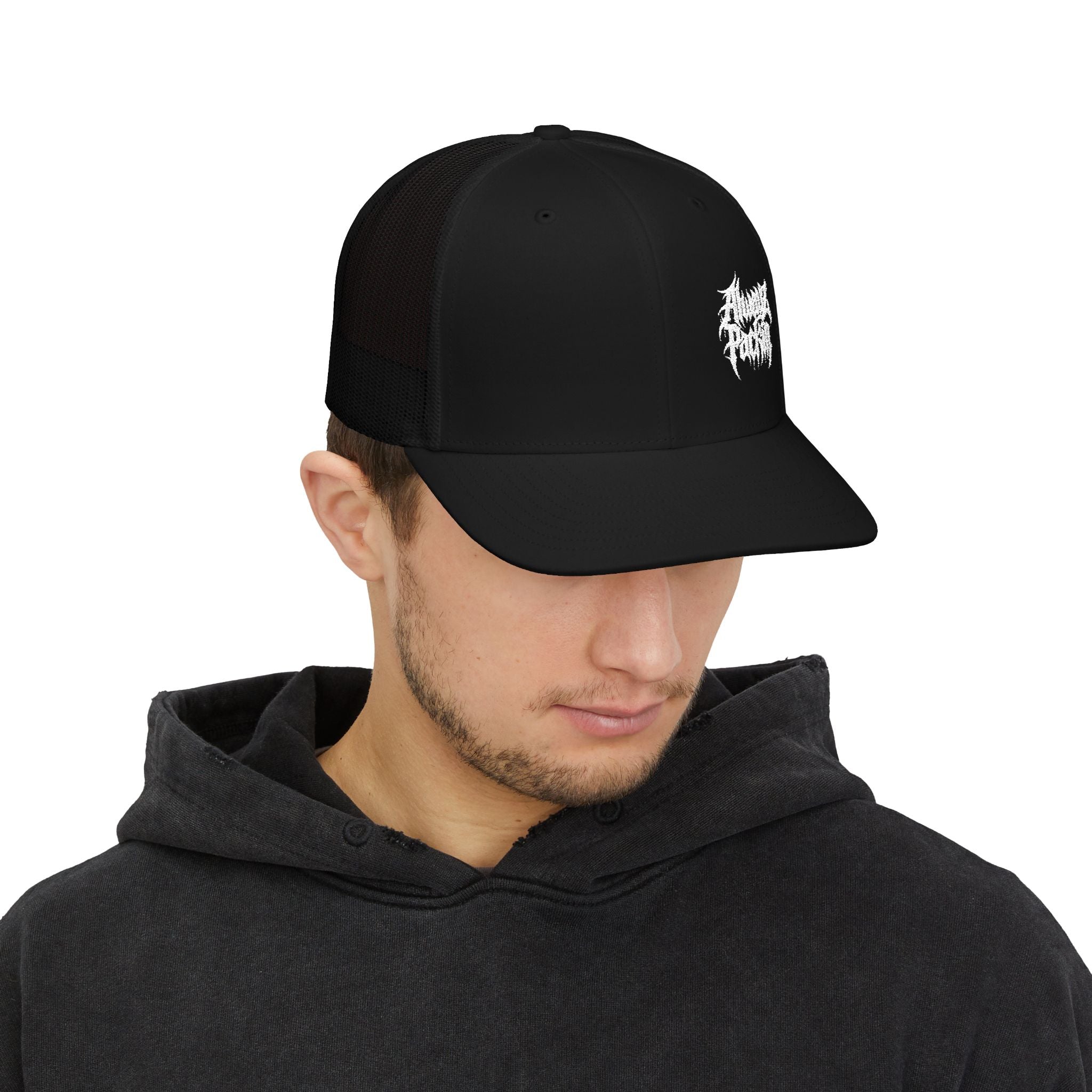 Embroidered Alwayz Packin Heavy Metal Print