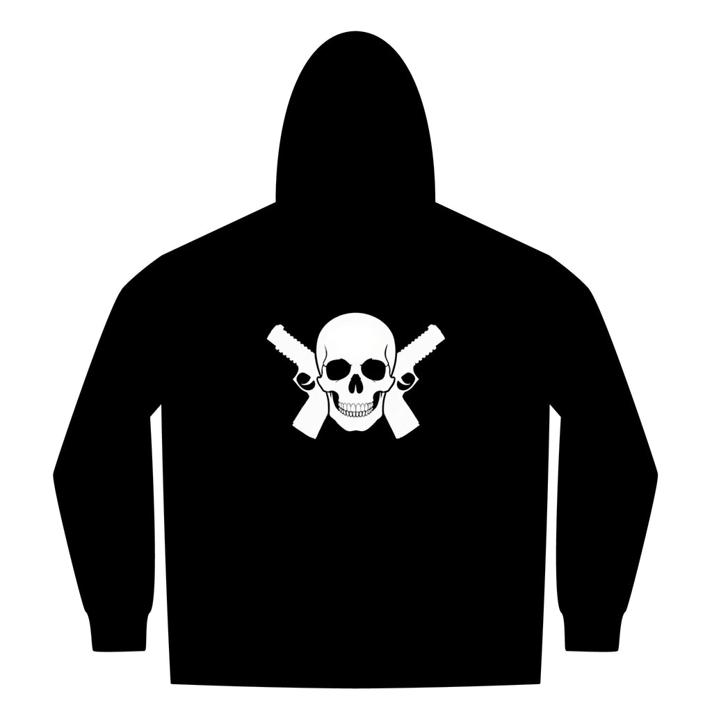 Alwayz Packin Front Zip/ Skull and Guns Back