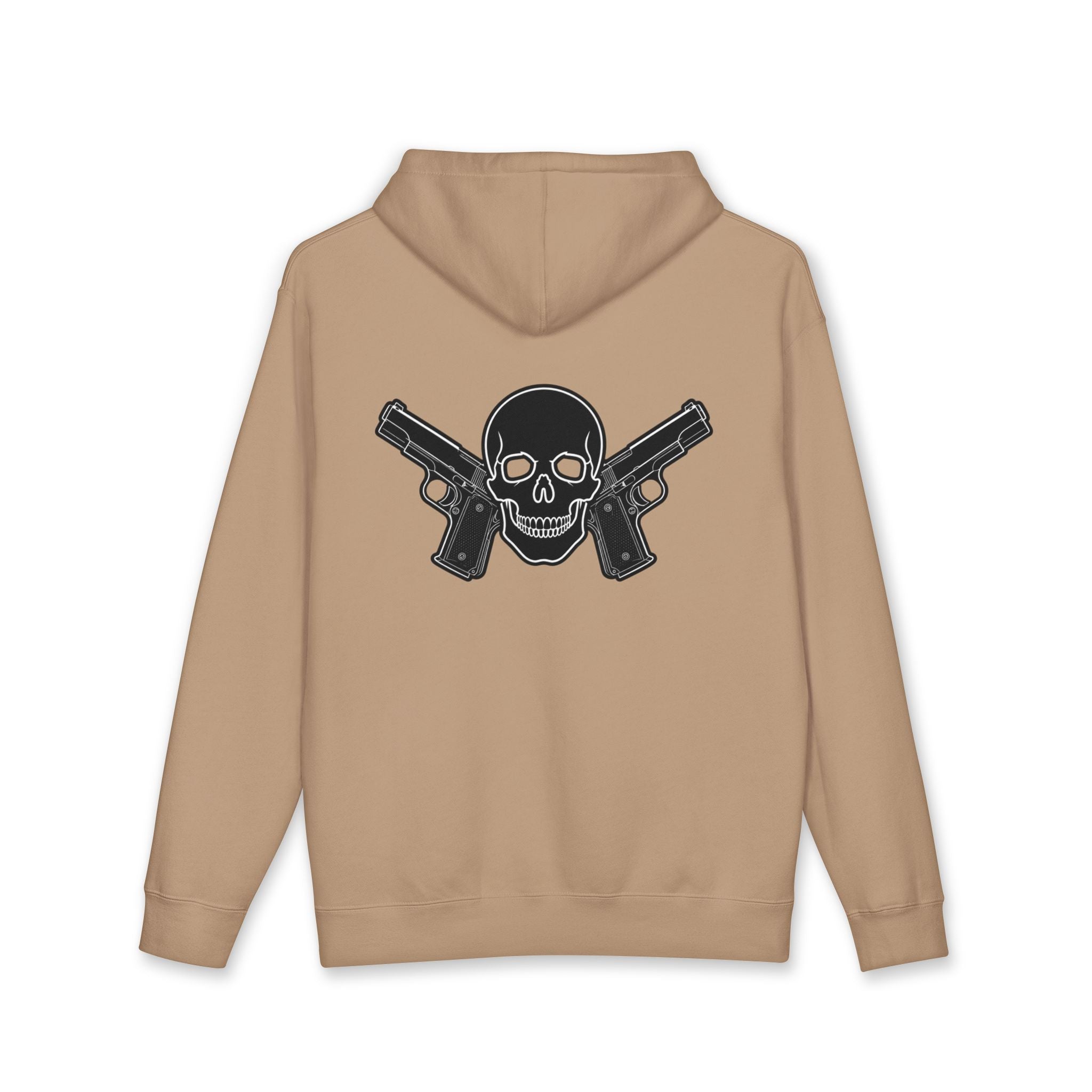 Alwayz Packin Front/ Skull and Guns Back