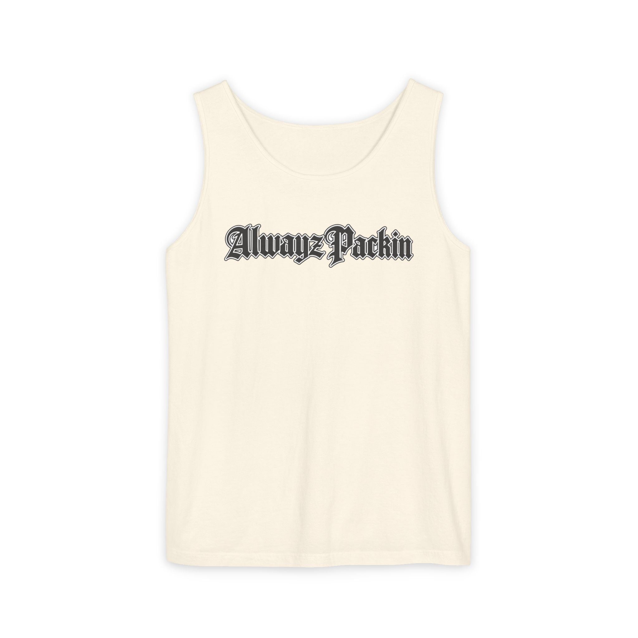 Alwayz Packin Front/ Skull Rocker Back