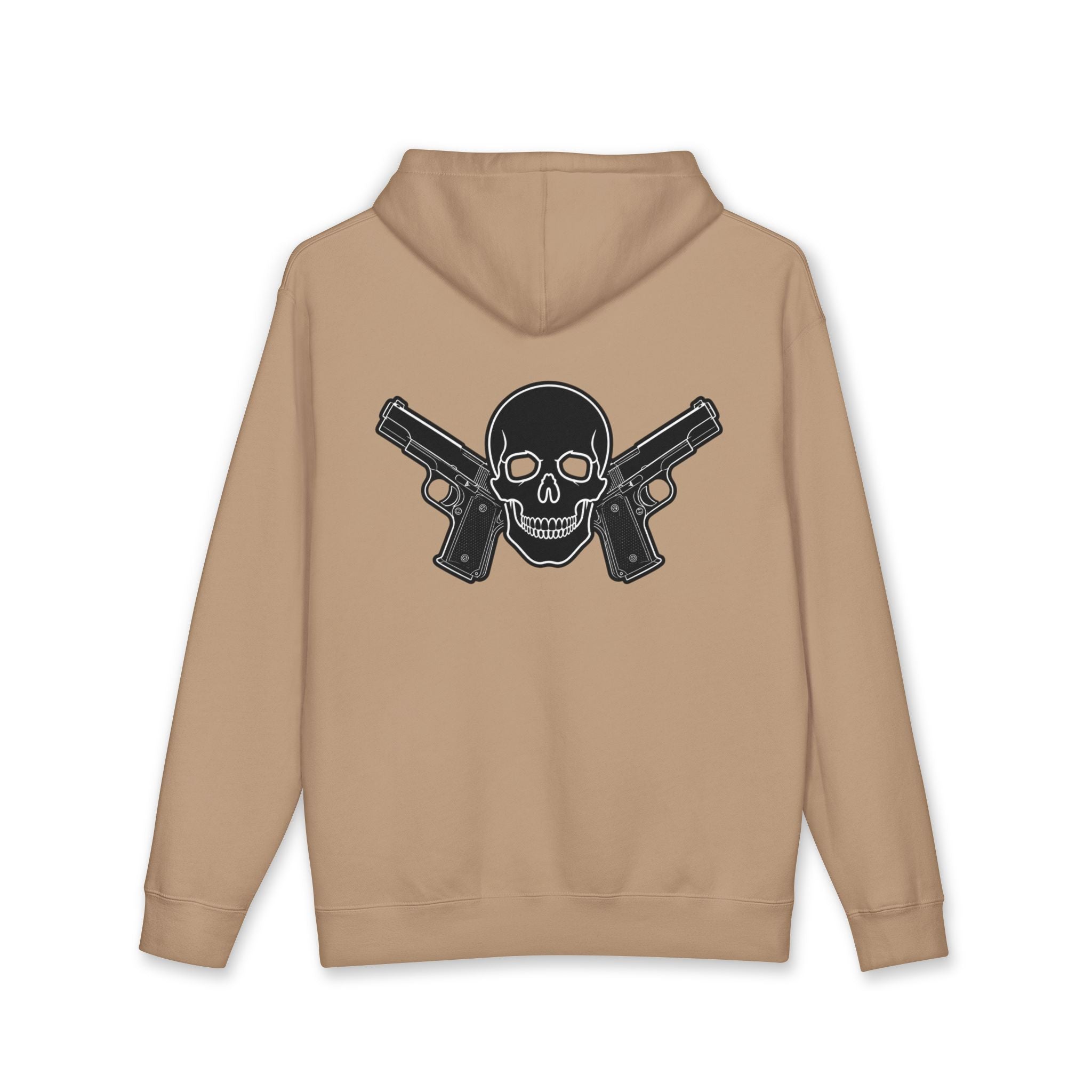 Alwayz Packin Front/ Skull and Guns Back