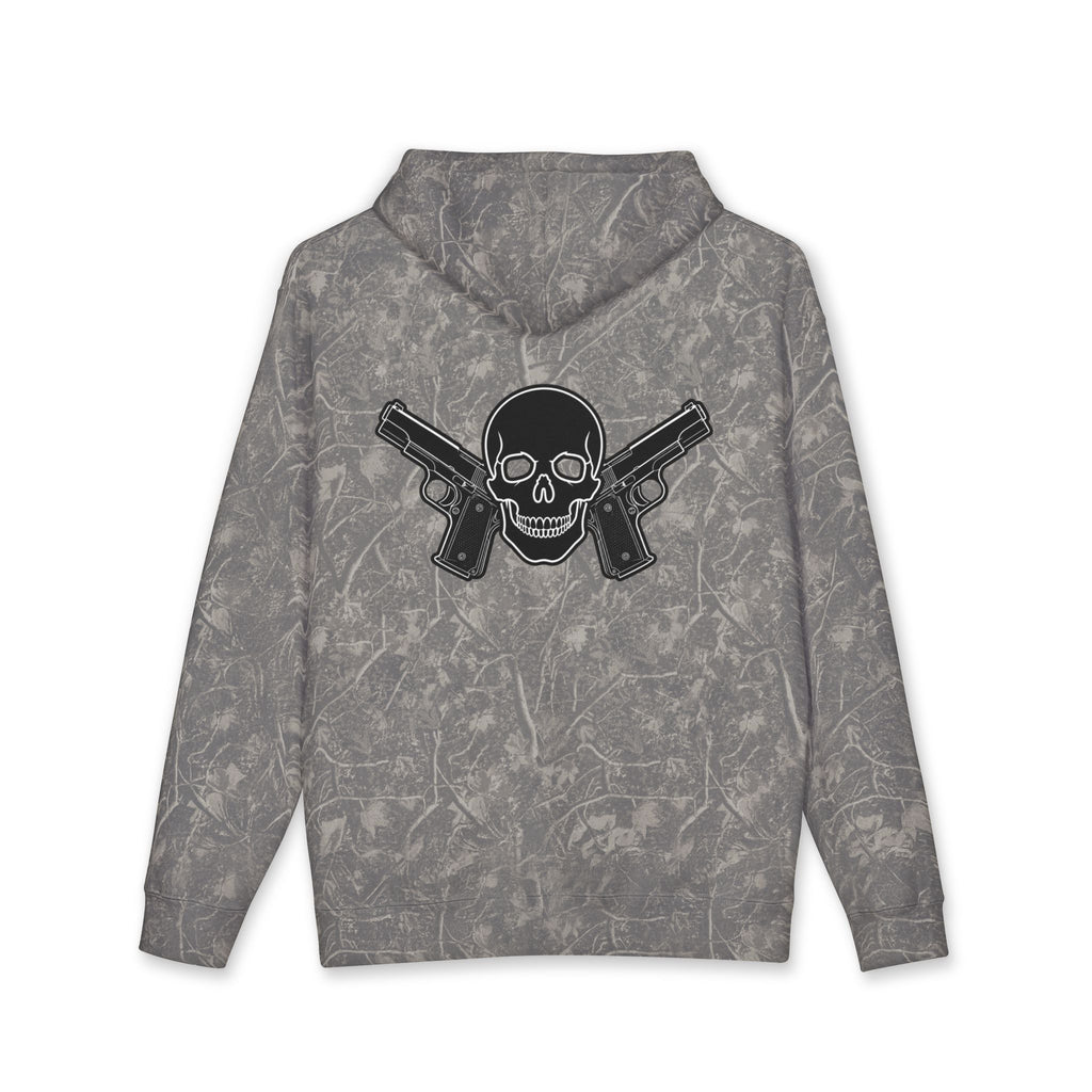 Alwayz Packin Front/ Skull and Guns Back