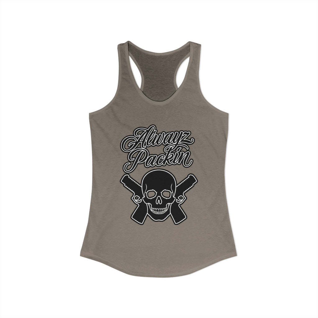 Alwayz Packin Racerback Tank