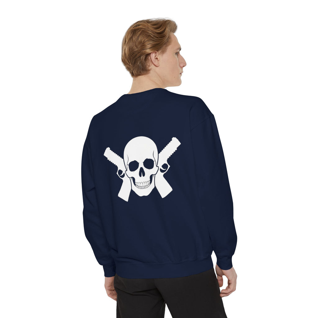 Alwayz Packin Front/ Skull Guns Back Sweatshirt