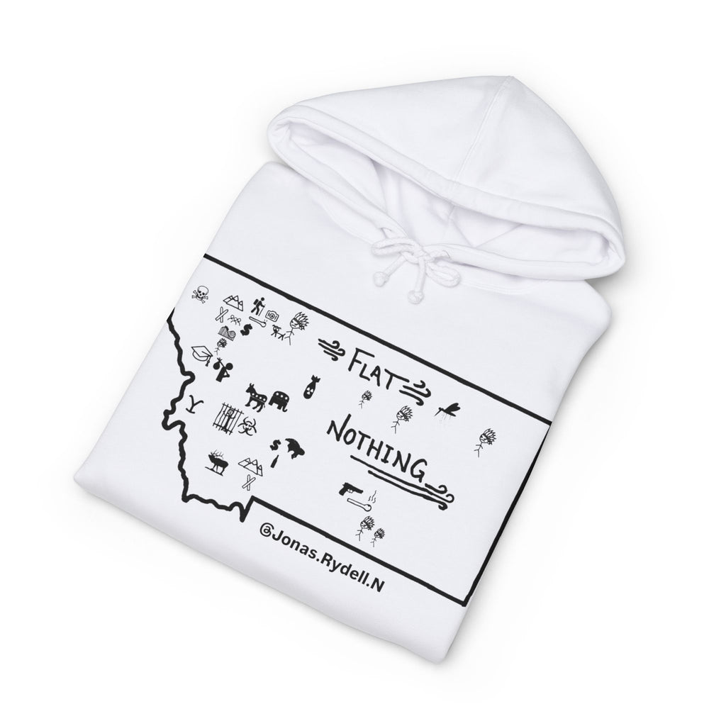 Original Montana Map Hoodie