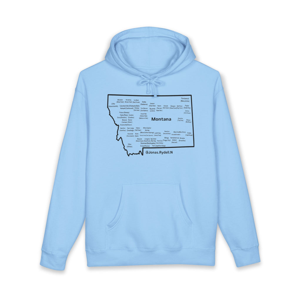 Montana Towns and Nicknames Front only