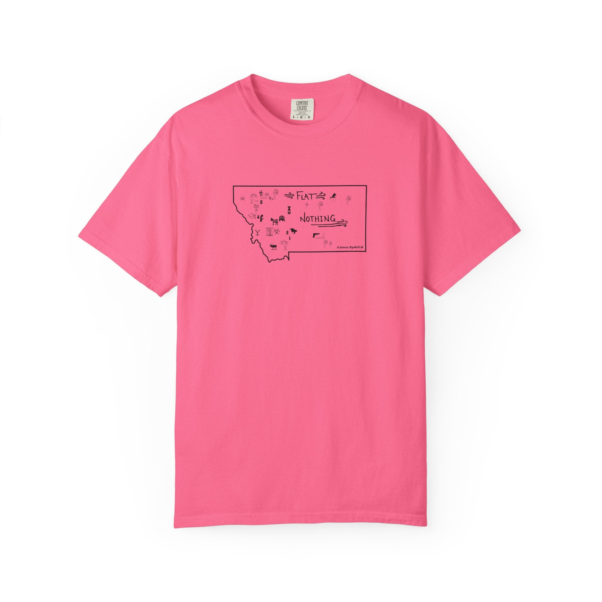 Montana Map in the Front and Alwayz Packin in the Back!  Best Seller