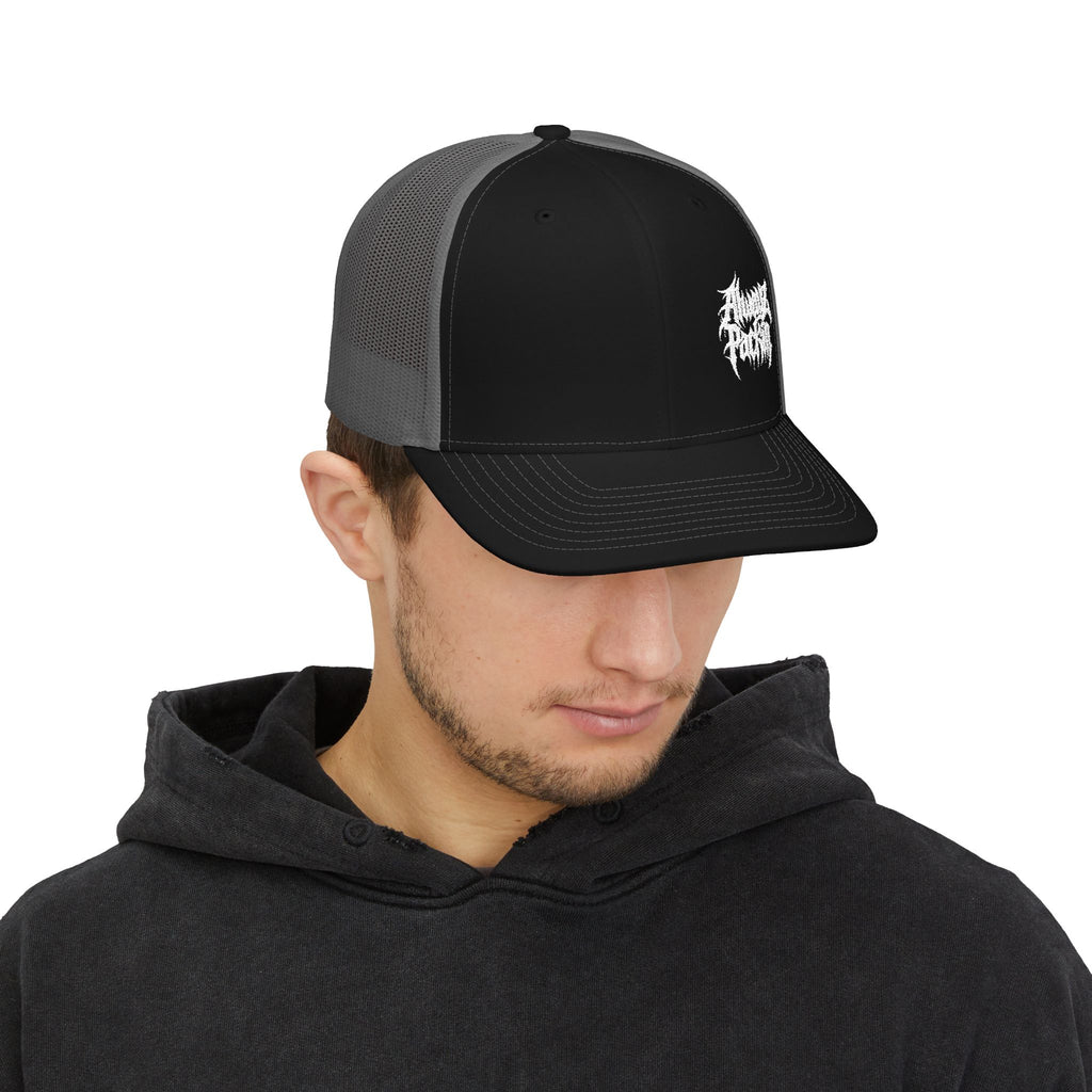 Embroidered Alwayz Packin Heavy Metal Print
