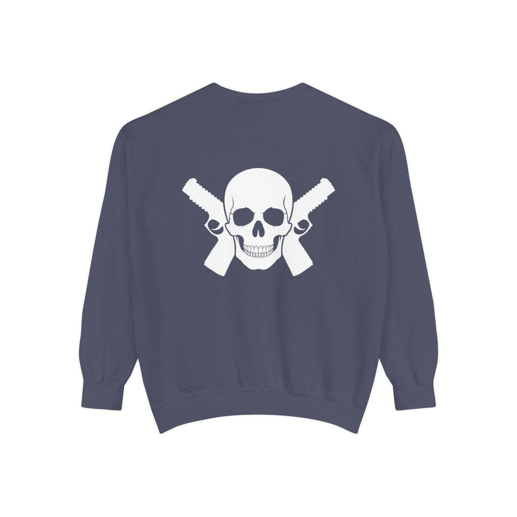 Alwayz Packin Front/ Skull Guns Back Sweatshirt