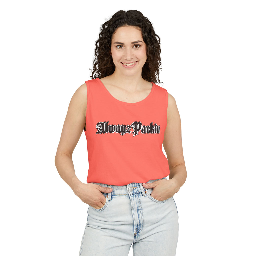 Alwayz Packin Front/ Skull Rocker Back