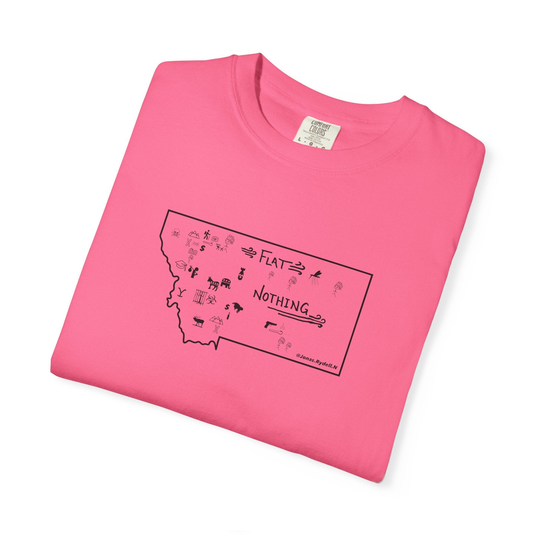 Montana Map in the Front and Alwayz Packin in the Back!  Best Seller