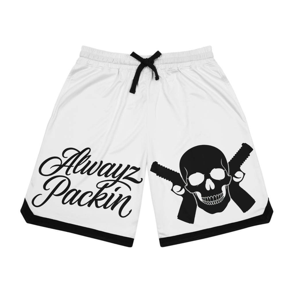 Alwayz Packin Basketball Rib Shorts (AOP)