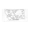 Montana Towns/ Nicknames Towel