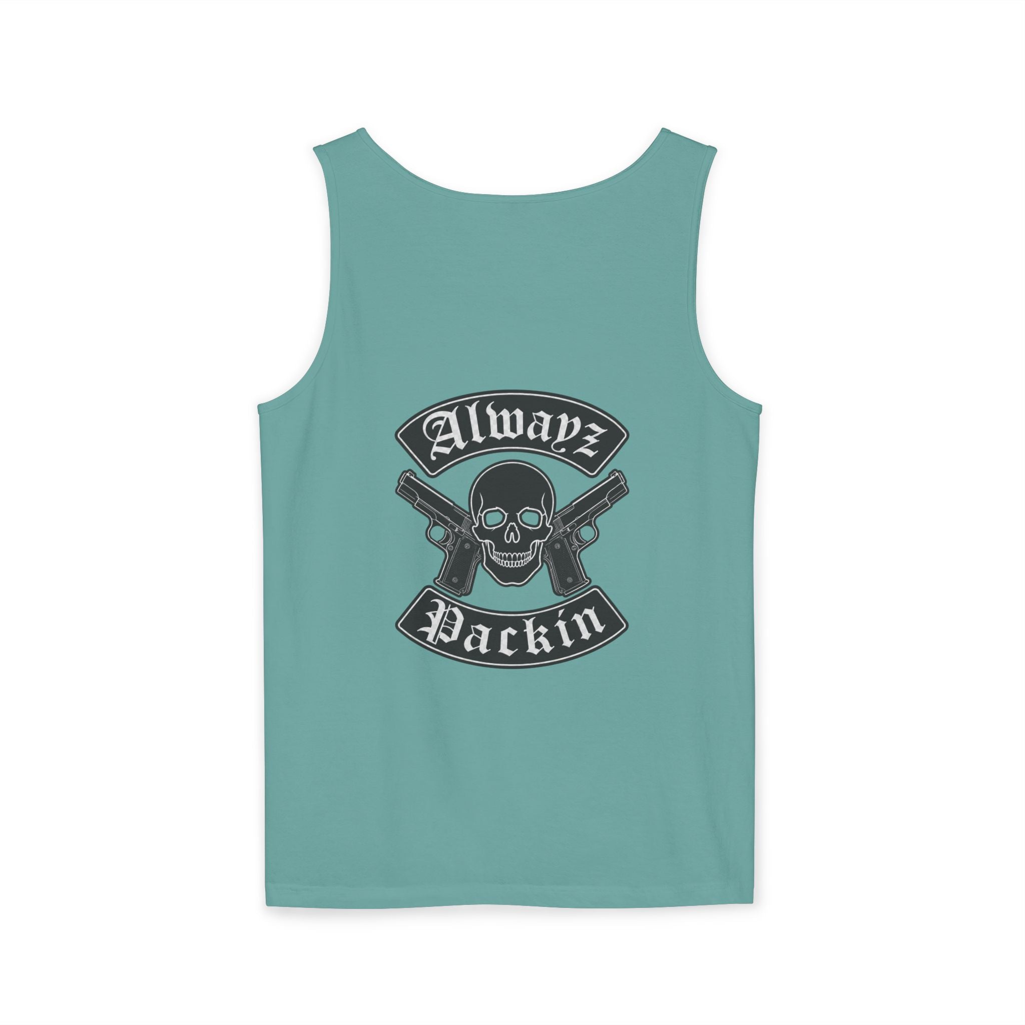 Alwayz Packin Front/ Skull Rocker Back