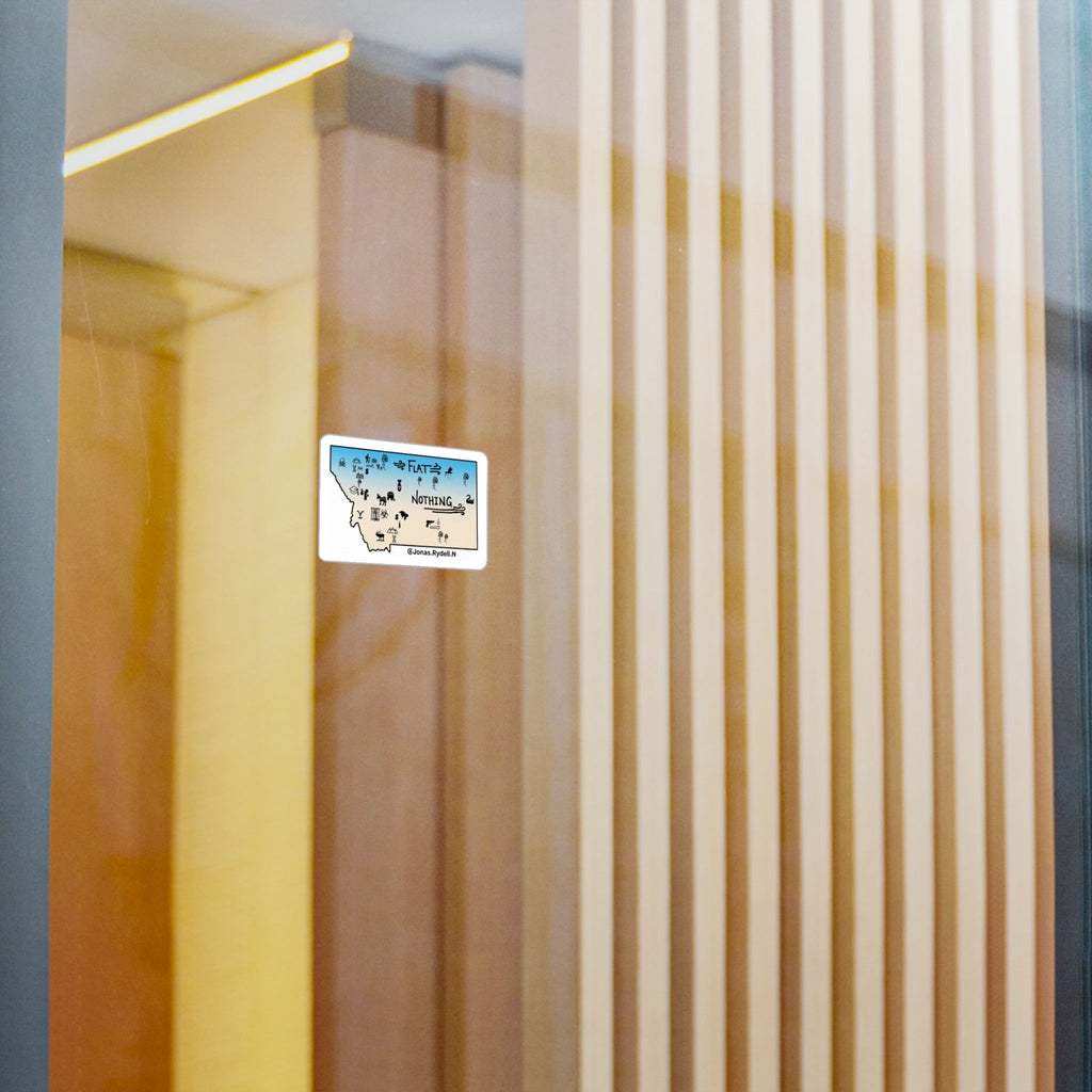 Original Montana Map Sticker