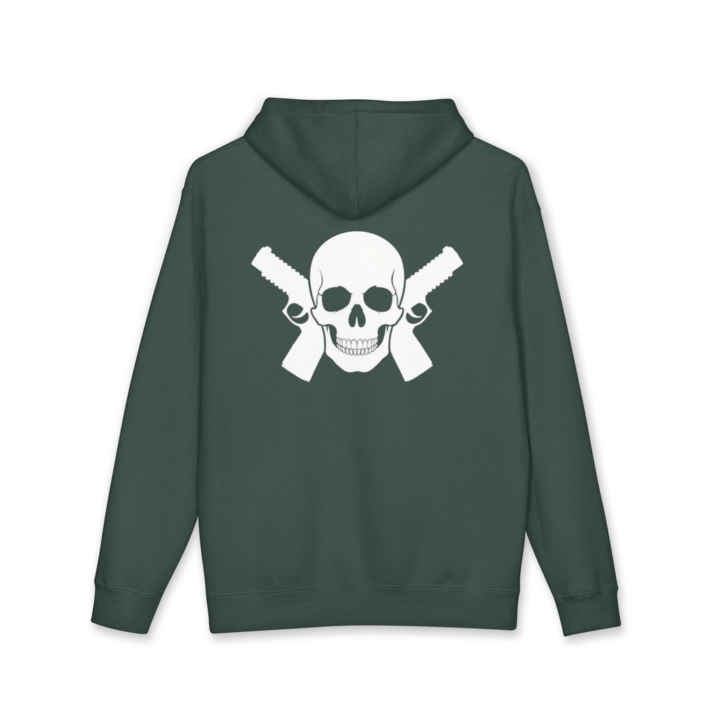 Alwayz Packin Front/ Skull and Guns back