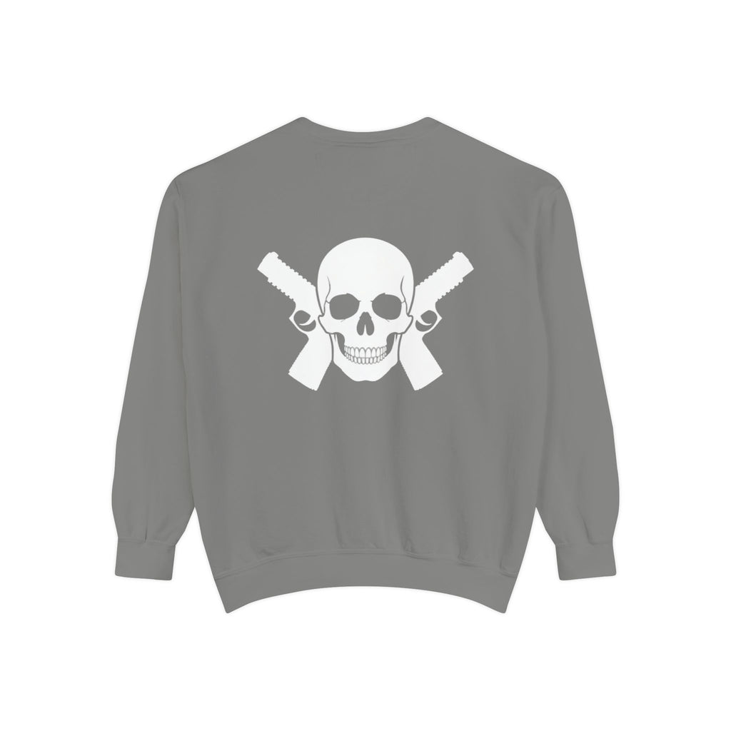 Alwayz Packin Front/ Skull Guns Back Sweatshirt