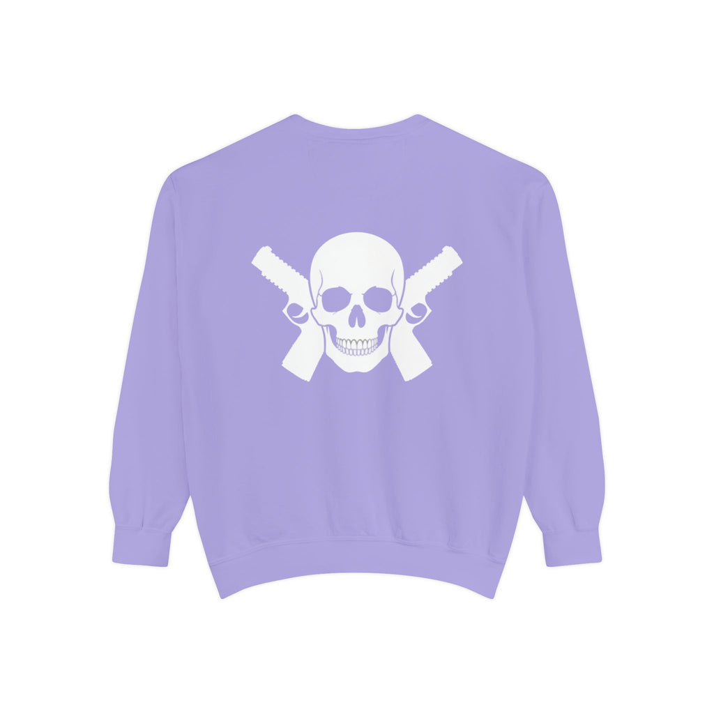 Alwayz Packin Front/ Skull Guns Back Sweatshirt