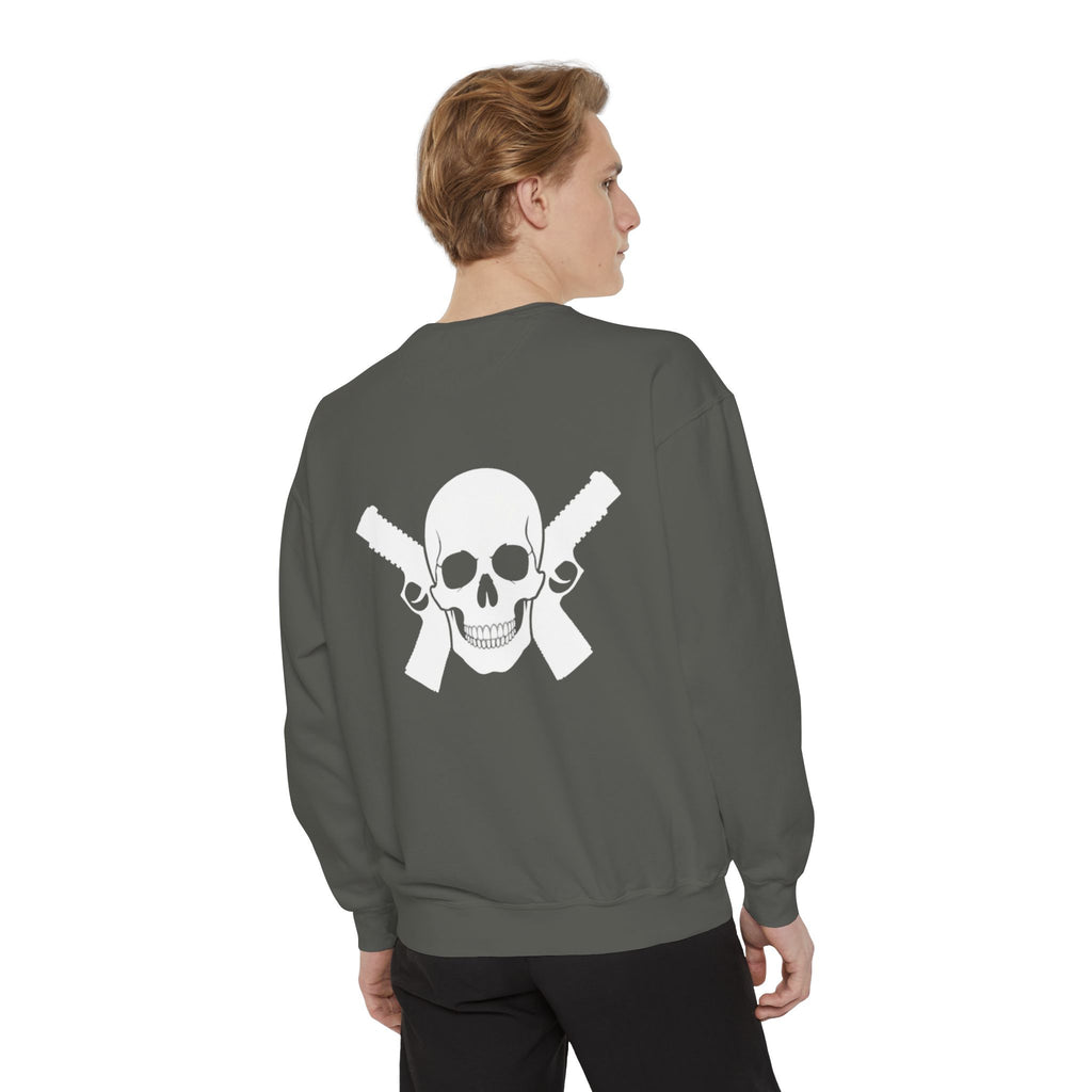Alwayz Packin Front/ Skull Guns Back Sweatshirt