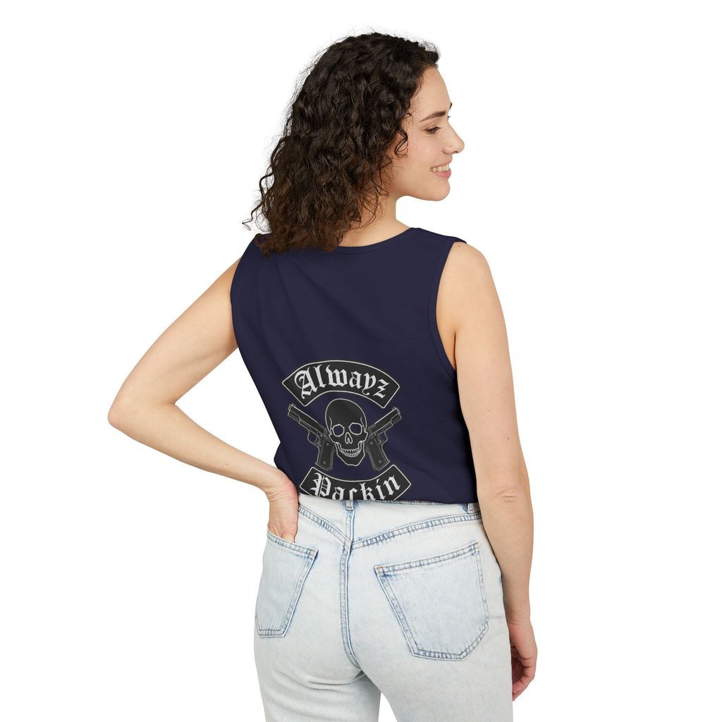 Alwayz Packin Front/ Skull Rocker Back