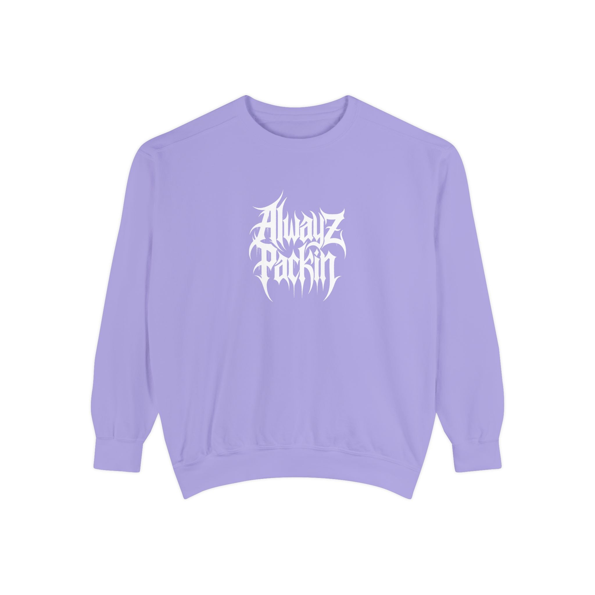 Alwayz Packin Front/ Skull Guns Back Sweatshirt