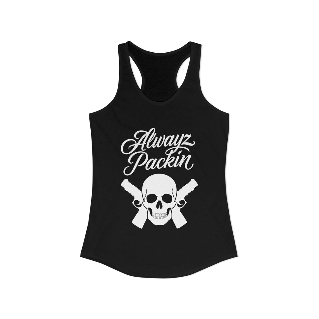 Alwayz Packin Racerback Tank