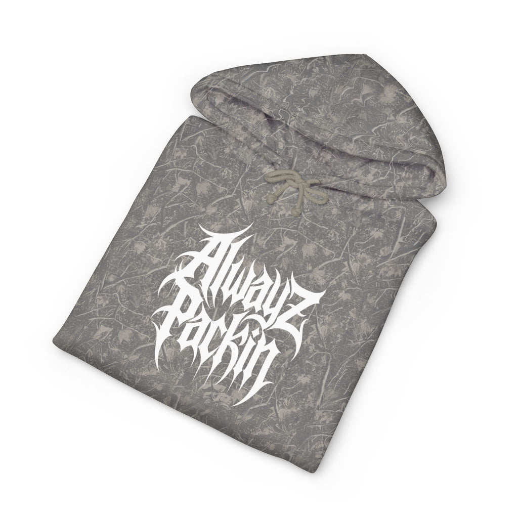 Alwayz Packin Front/ Skull and Guns back