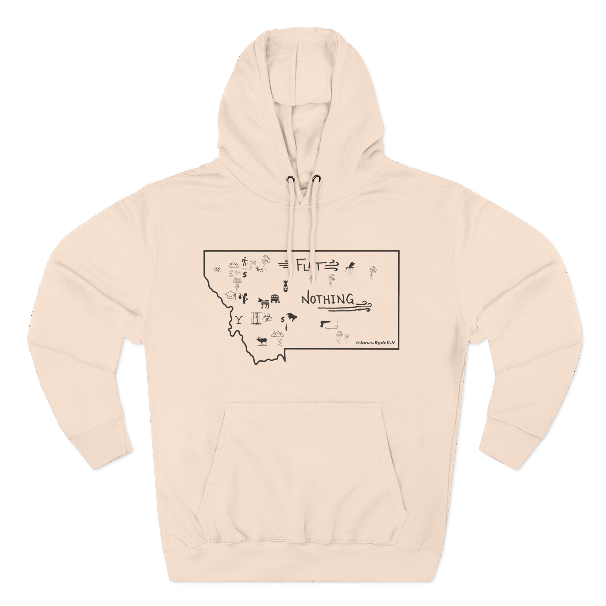 The Real Montana Map Pullover