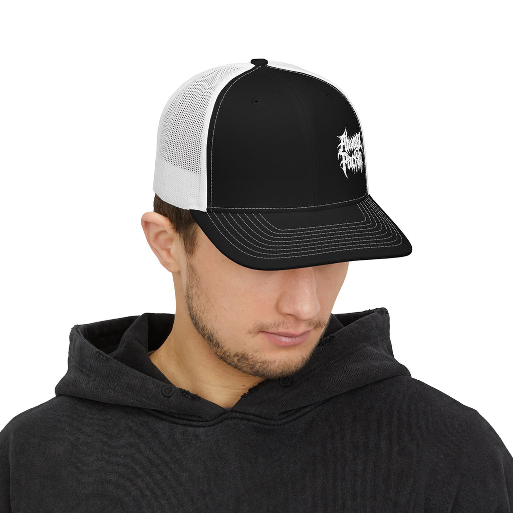 Embroidered Alwayz Packin Heavy Metal Print