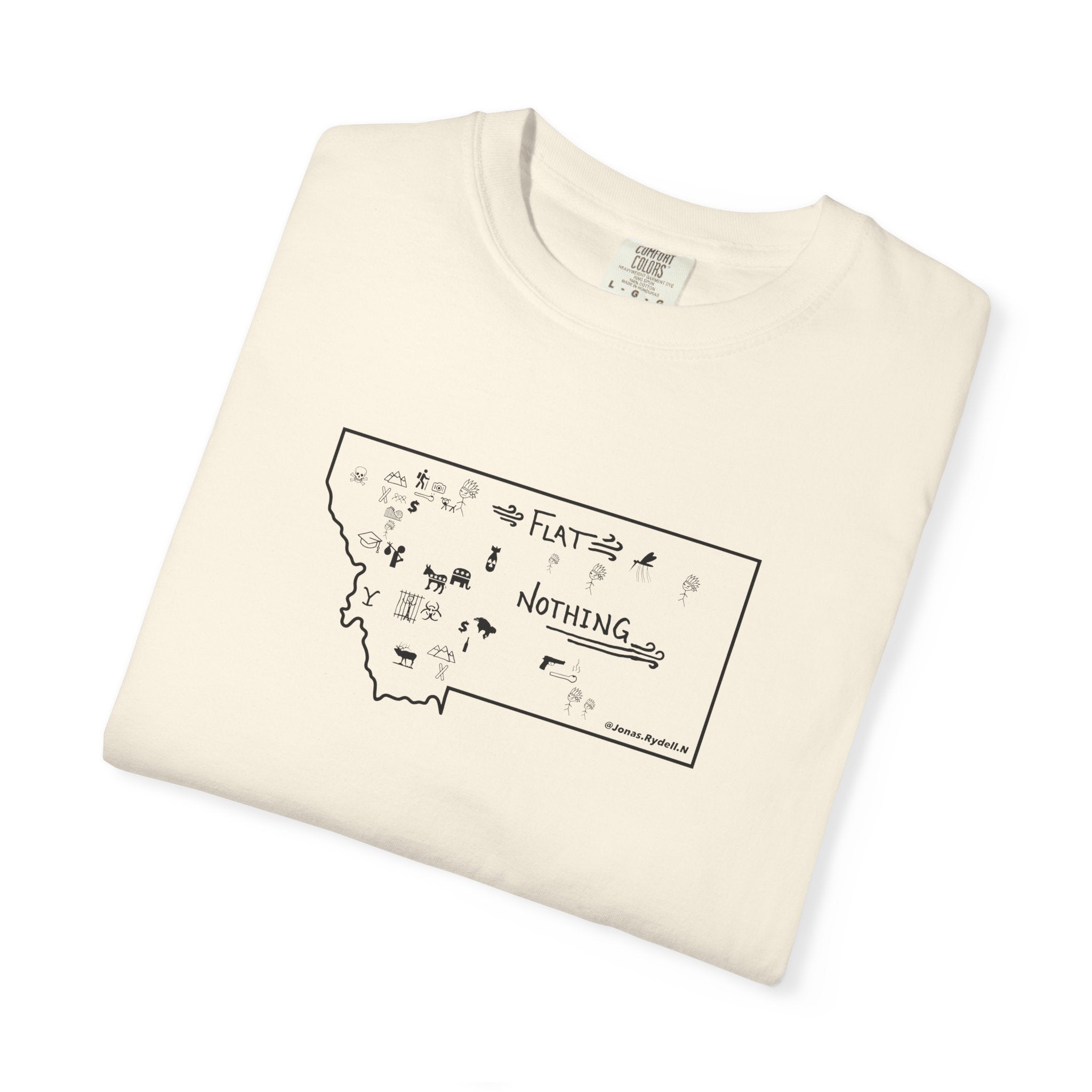 Montana Map in the Front and Alwayz Packin in the Back!  Best Seller