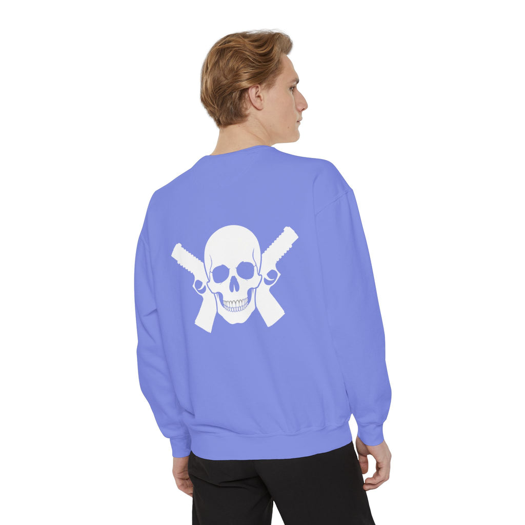 Alwayz Packin Front/ Skull Guns Back Sweatshirt