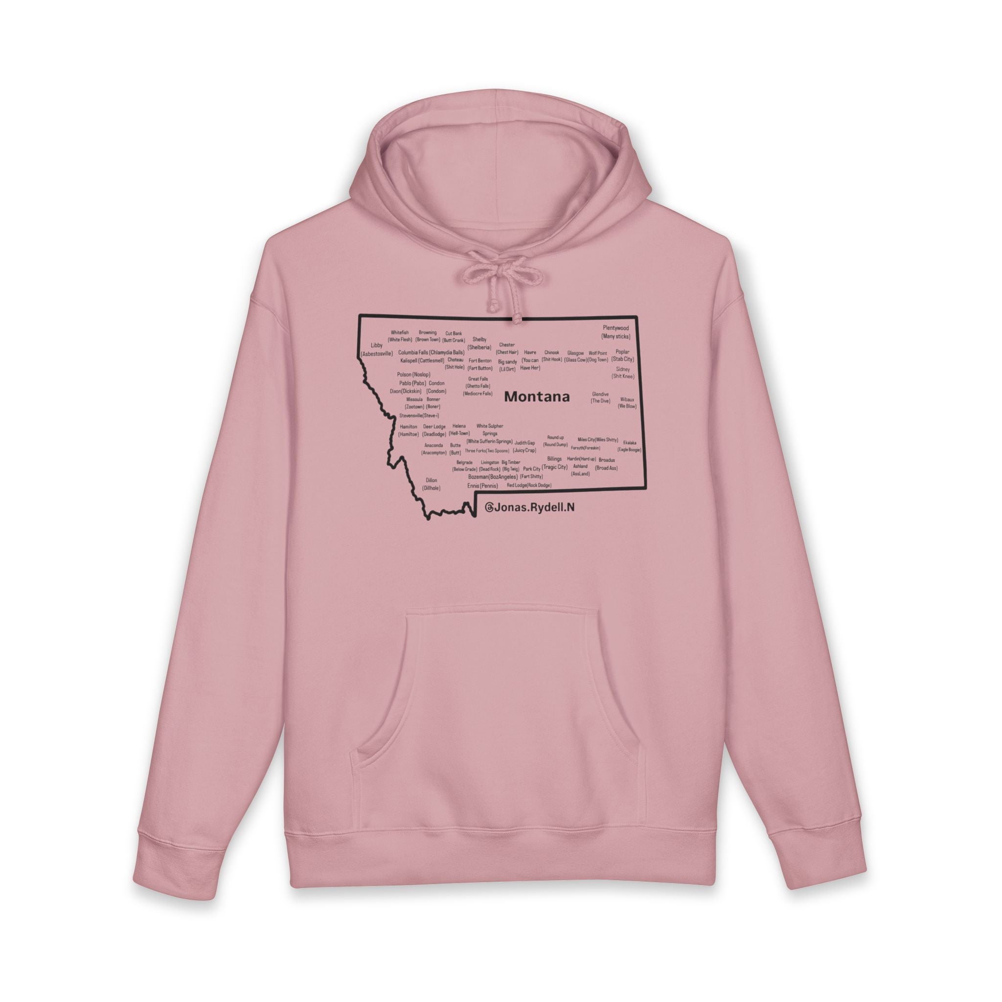 Montana Towns and Nicknames Front only