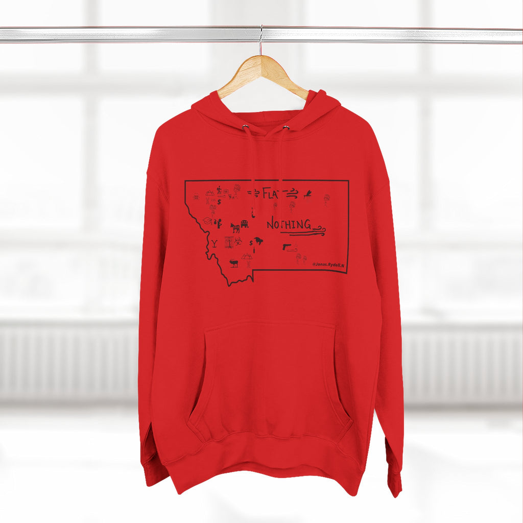 The Real Montana Map Pullover