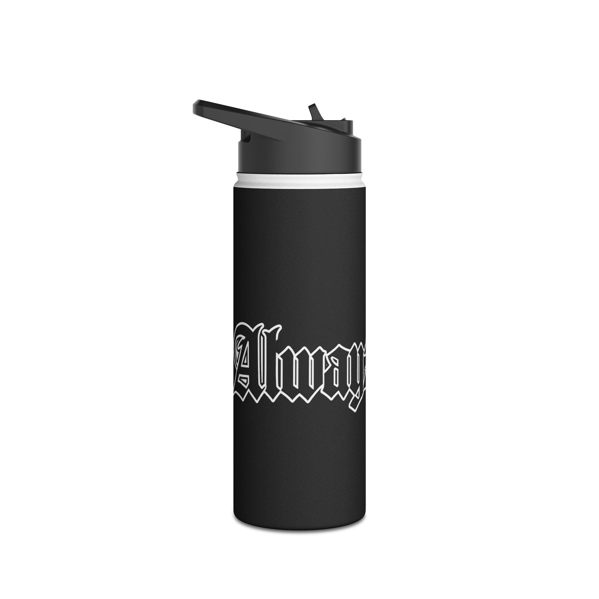 Stainless Steel Water Bottle, Standard Lid