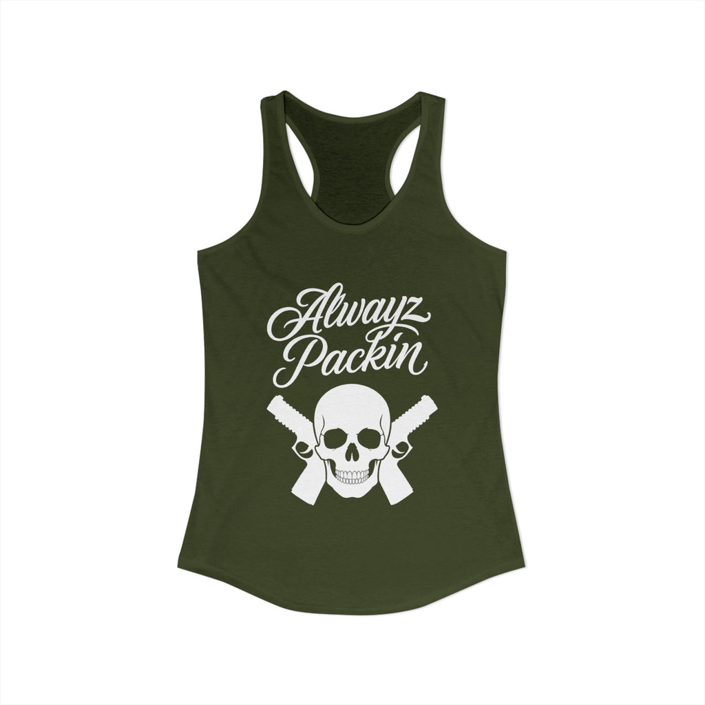 Alwayz Packin Racerback Tank