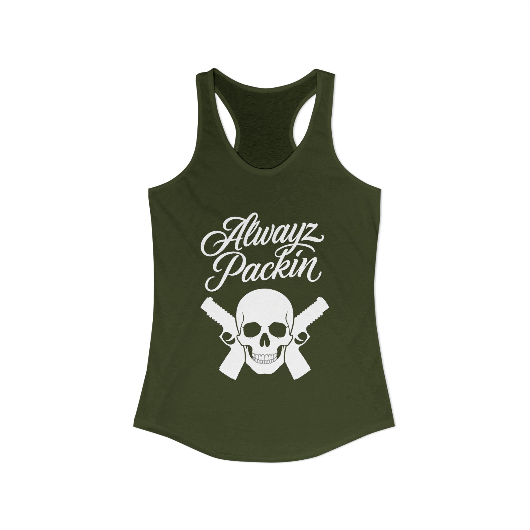 Alwayz Packin Racerback Tank
