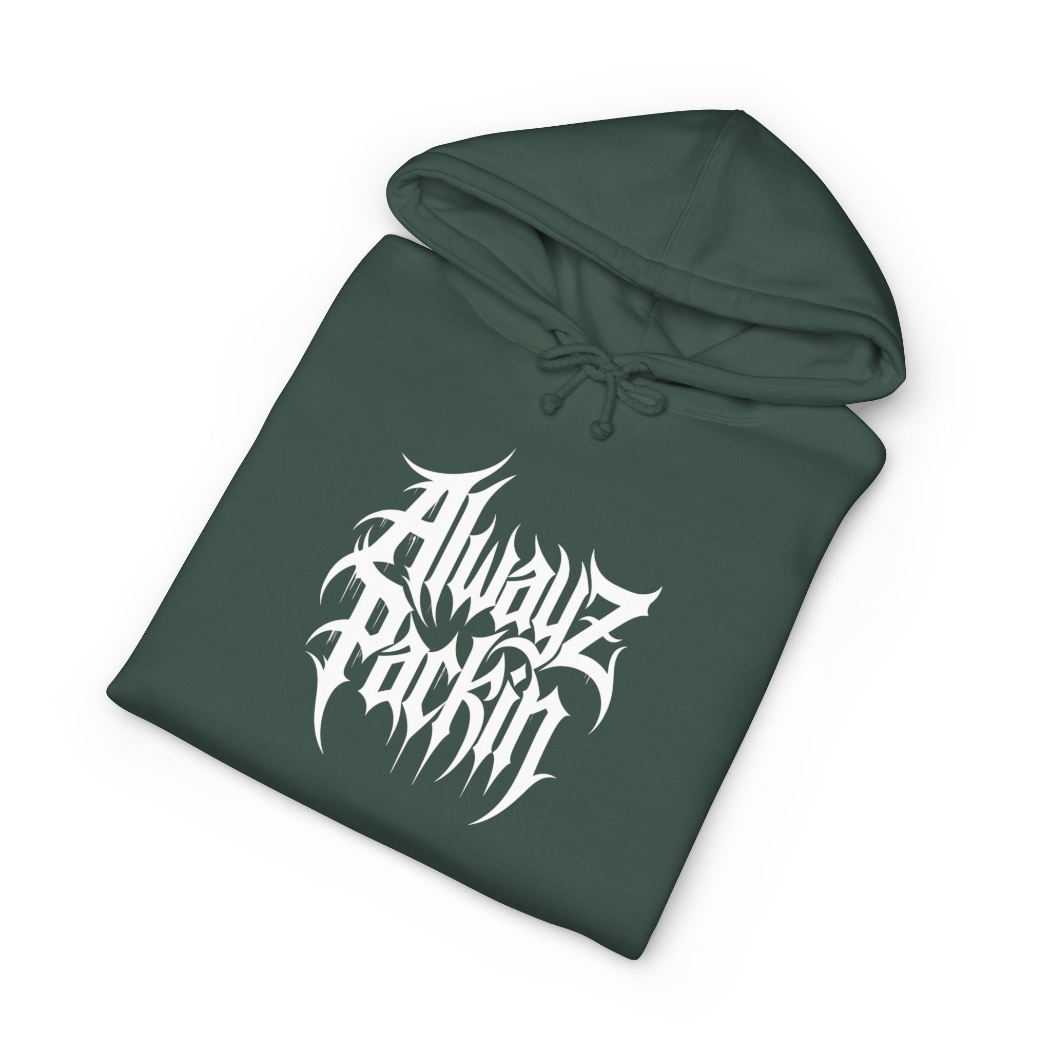 Alwayz Packin Front/ Skull and Guns back