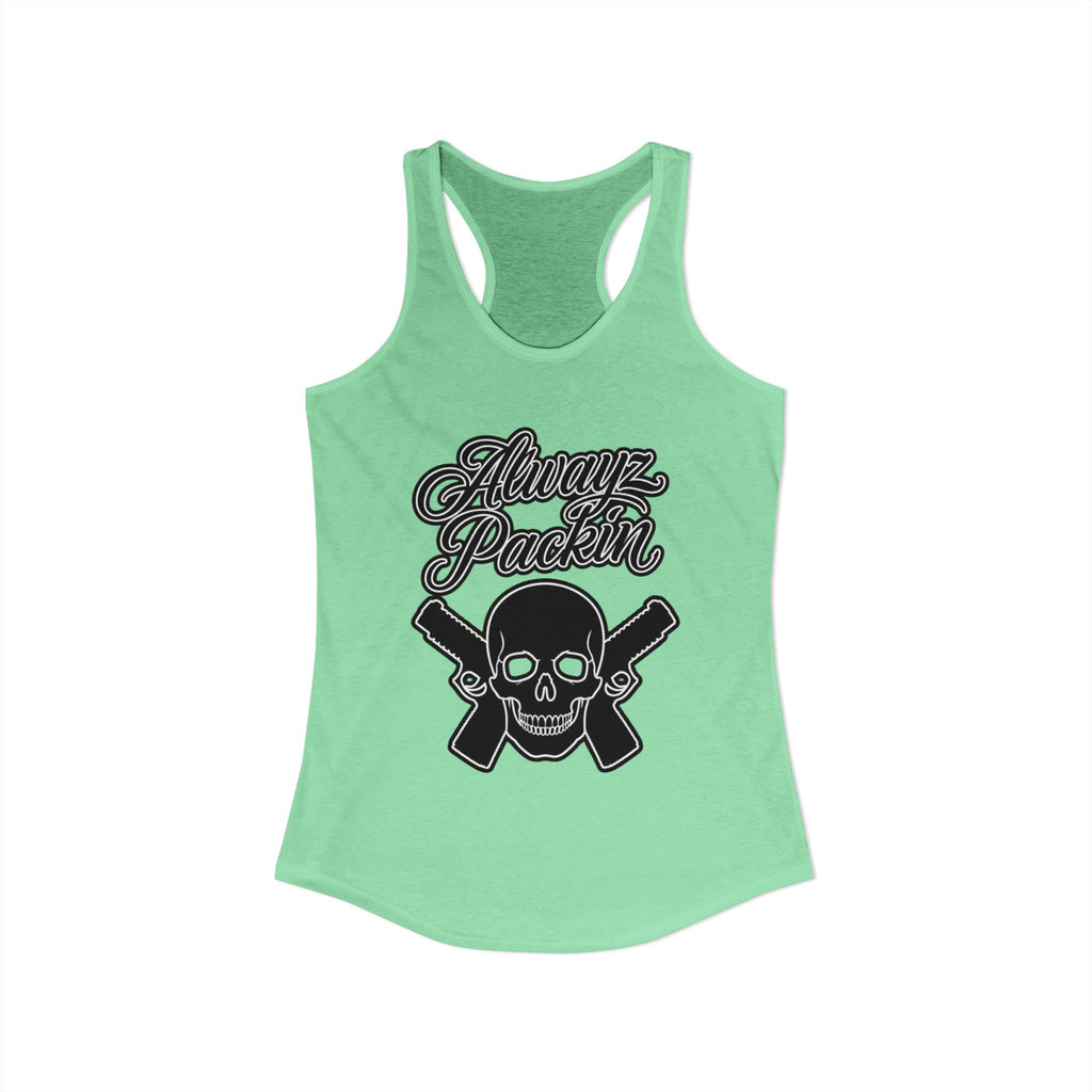 Alwayz Packin Racerback Tank
