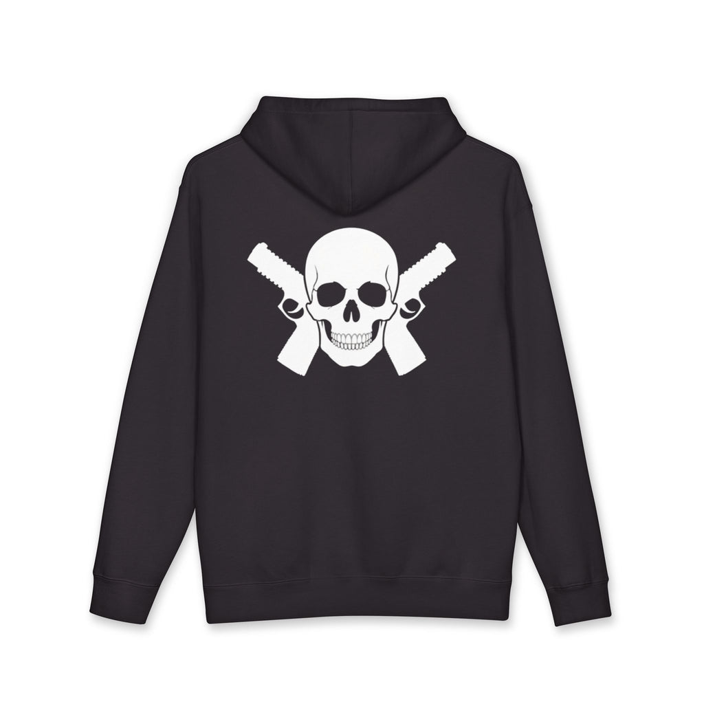 Alwayz Packin Front/ Skull and Guns back