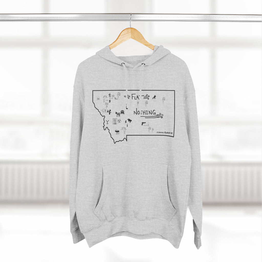 The Real Montana Map Pullover