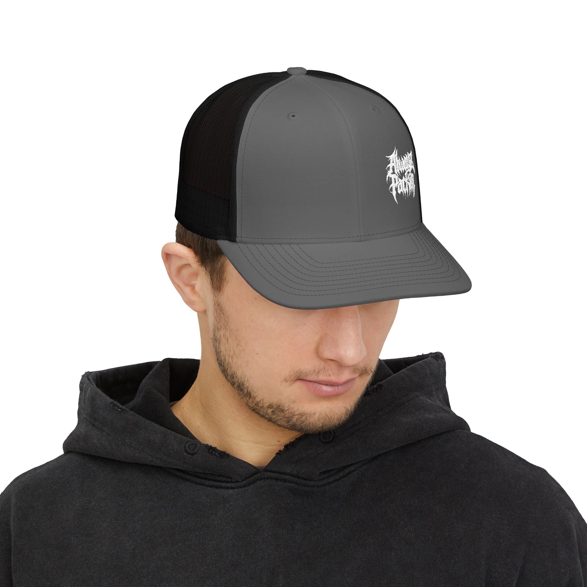 Embroidered Alwayz Packin Heavy Metal Print
