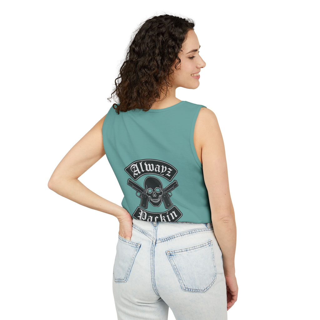 Alwayz Packin Front/ Skull Rocker Back